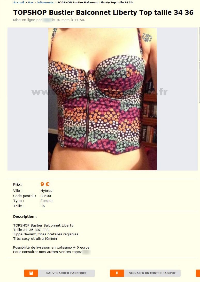 Bustier Balconnet Liberty