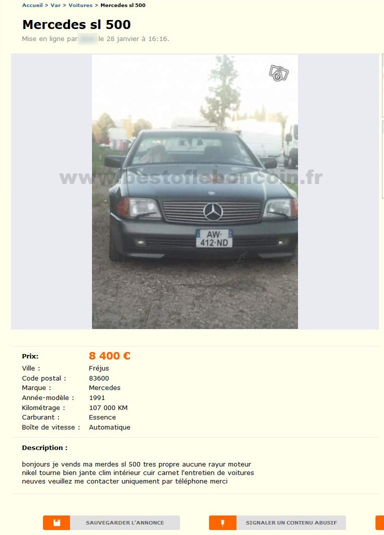 Mercedes SL 500