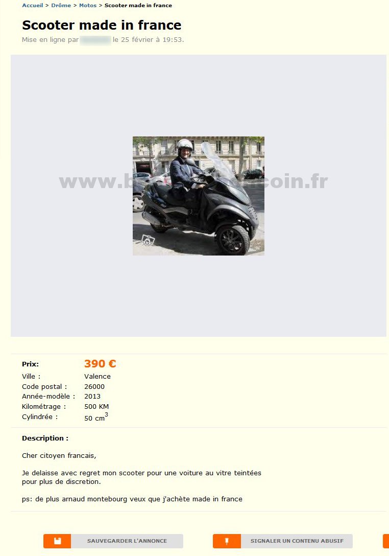 Scooter Made in France