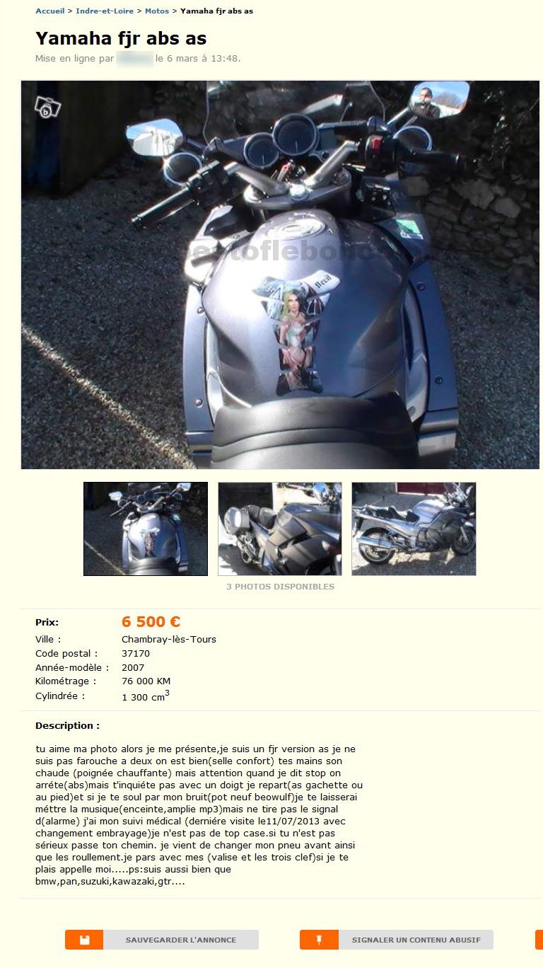 Yamaha FJR ABS AS