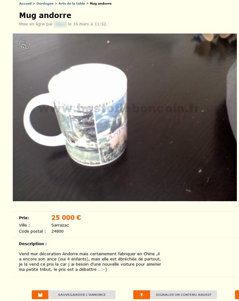 Mug Andorre