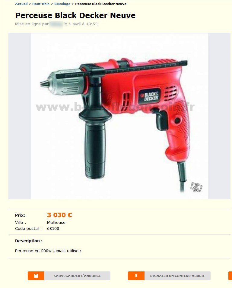 Perceuse Black Decker Neuve