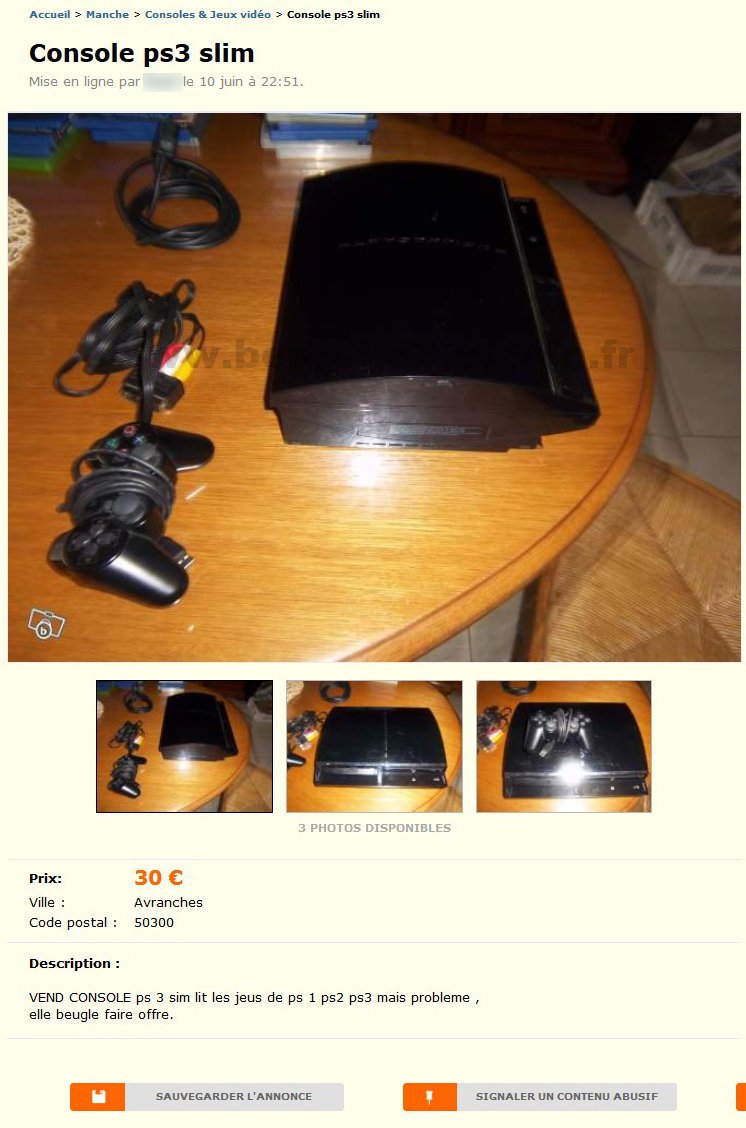 Console PS3 Slim