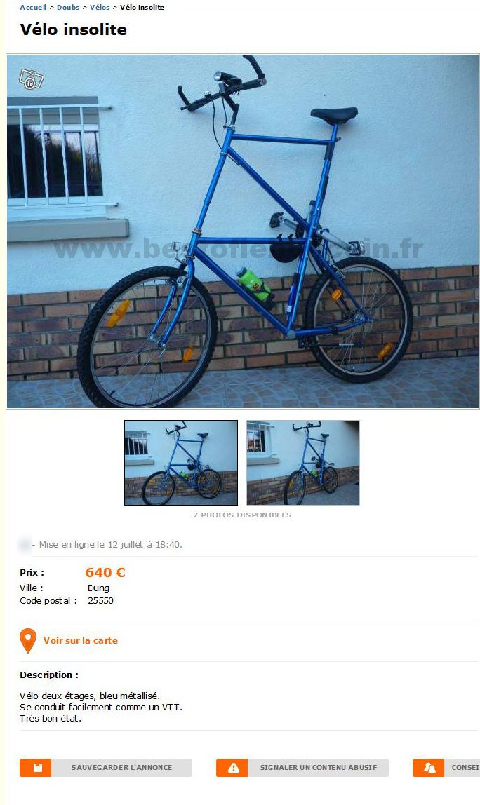 Vélo Insolite