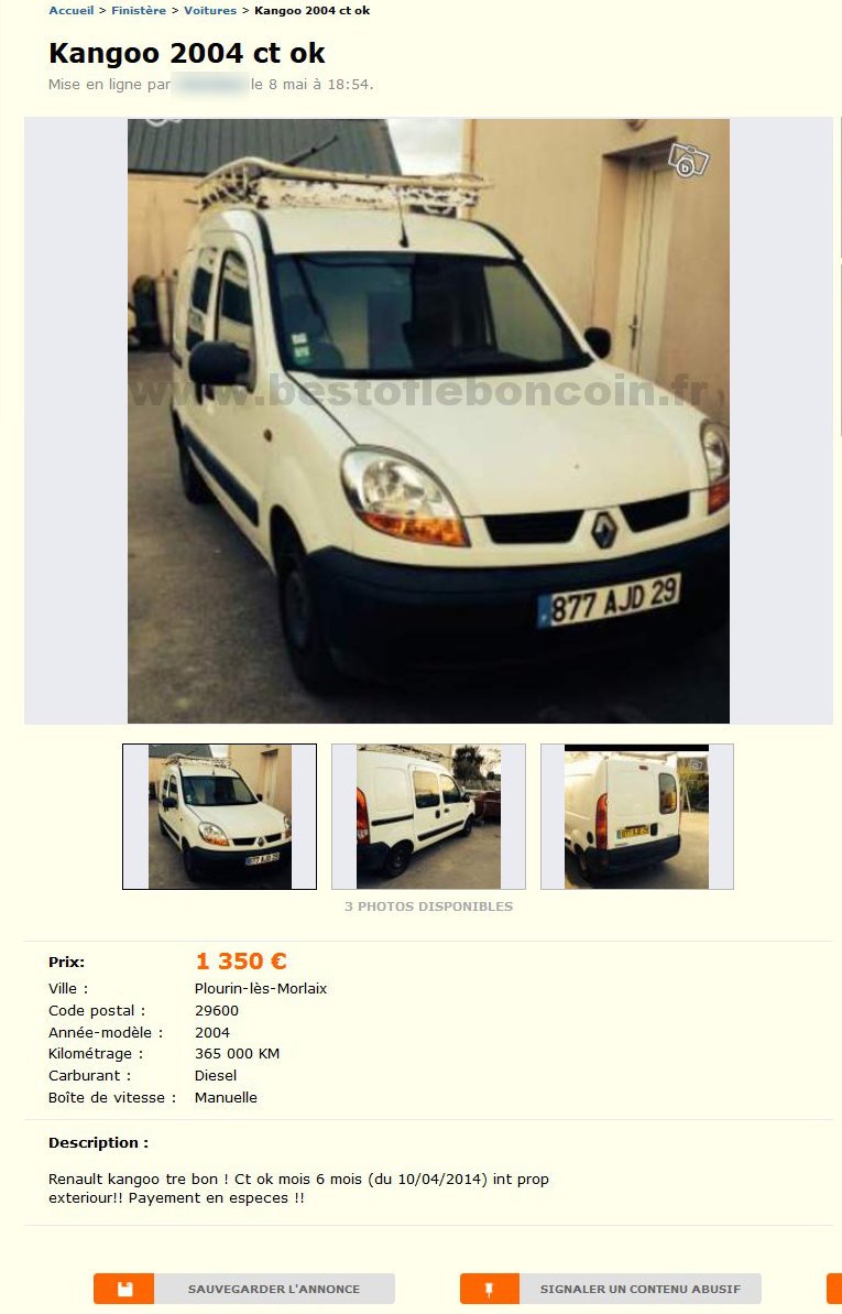 Kangoo 2004 CT OK