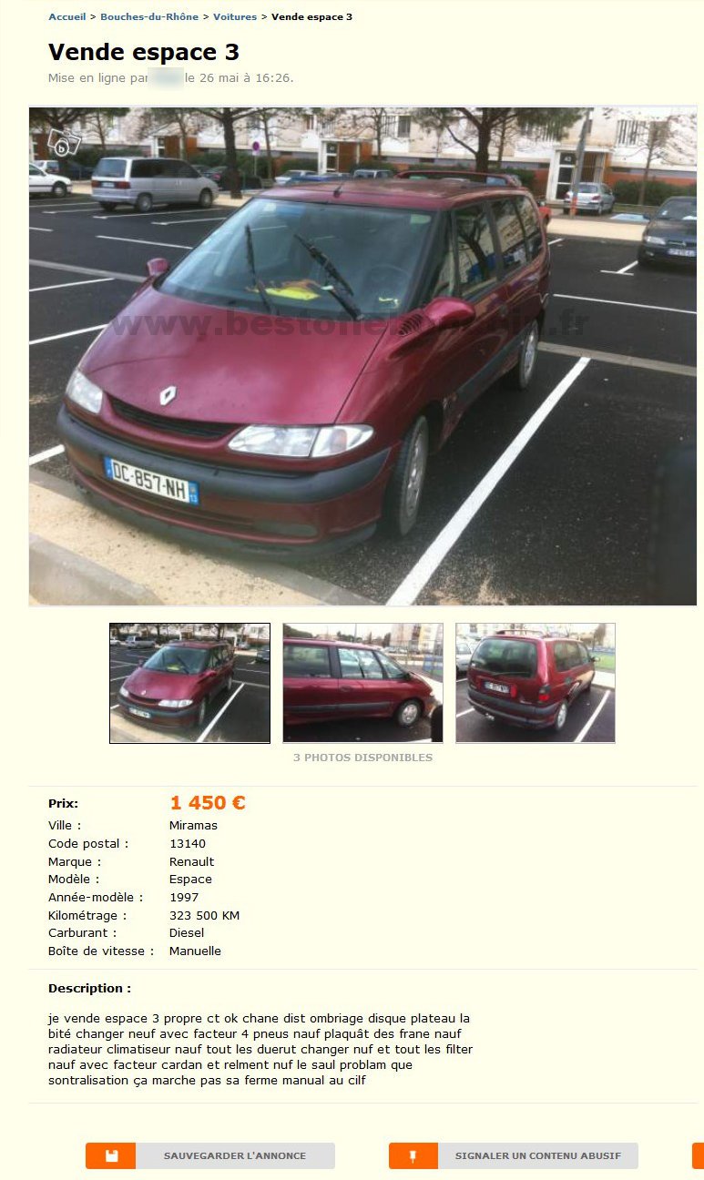 Vende Espace 3