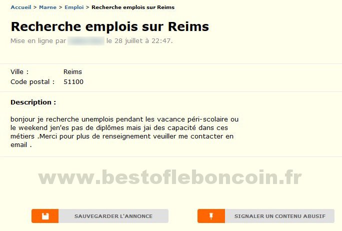 Recherche Emplois sur Remins