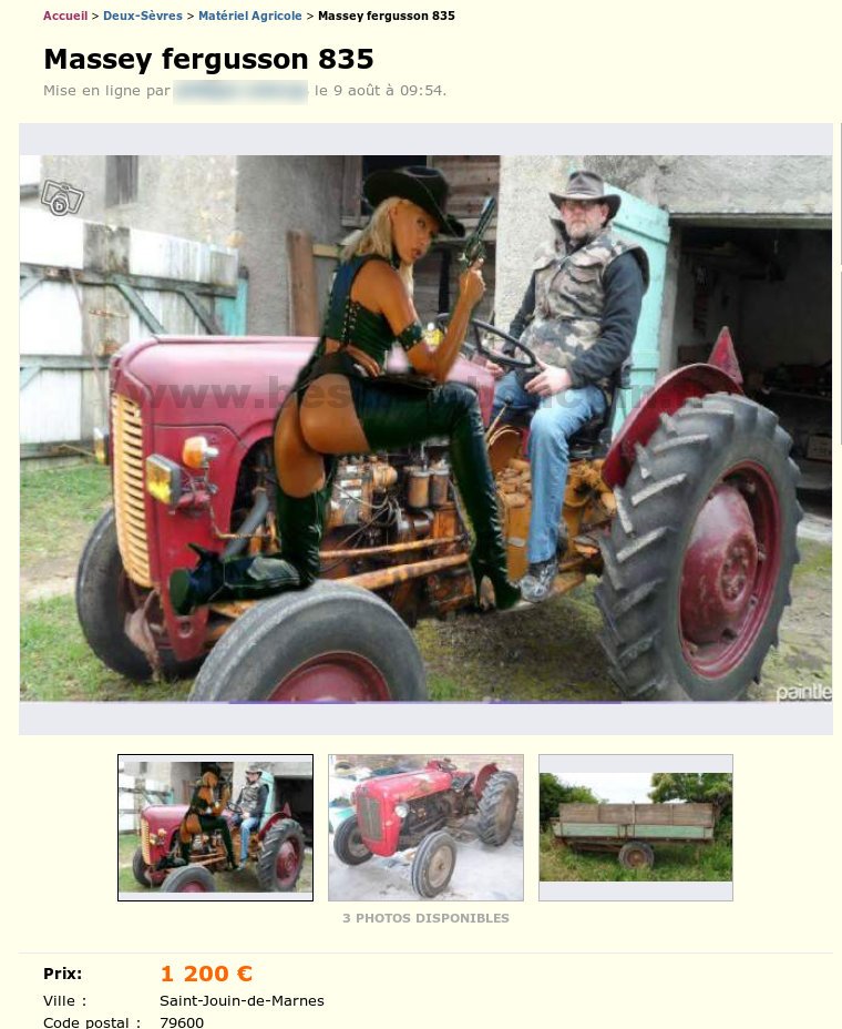 Massey Fergusson 835