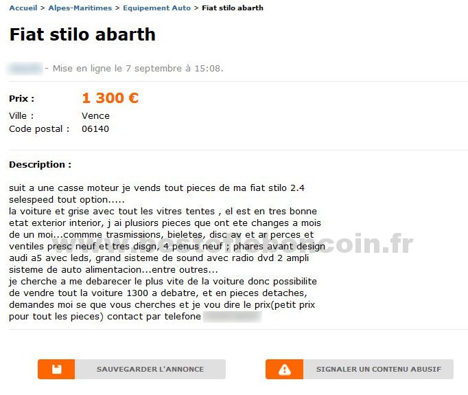 Fiat Stilo Abarth