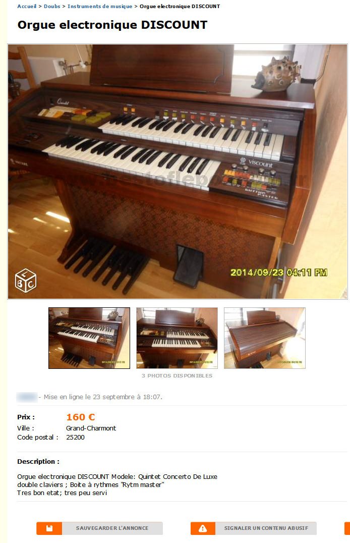 Orgue Electronique Discount