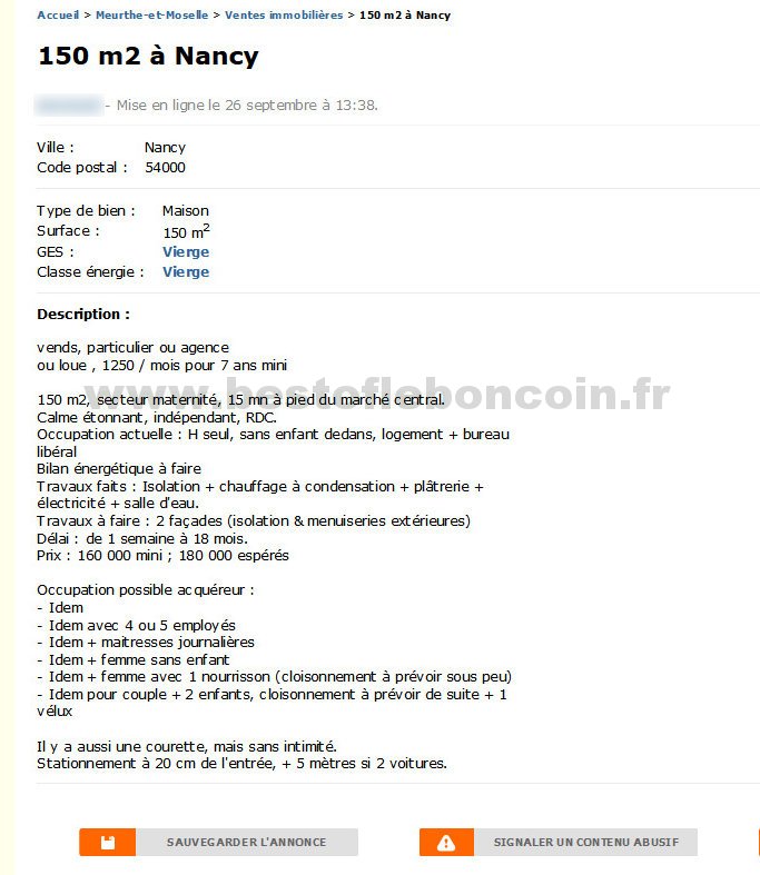 150 m2 à Nancy
