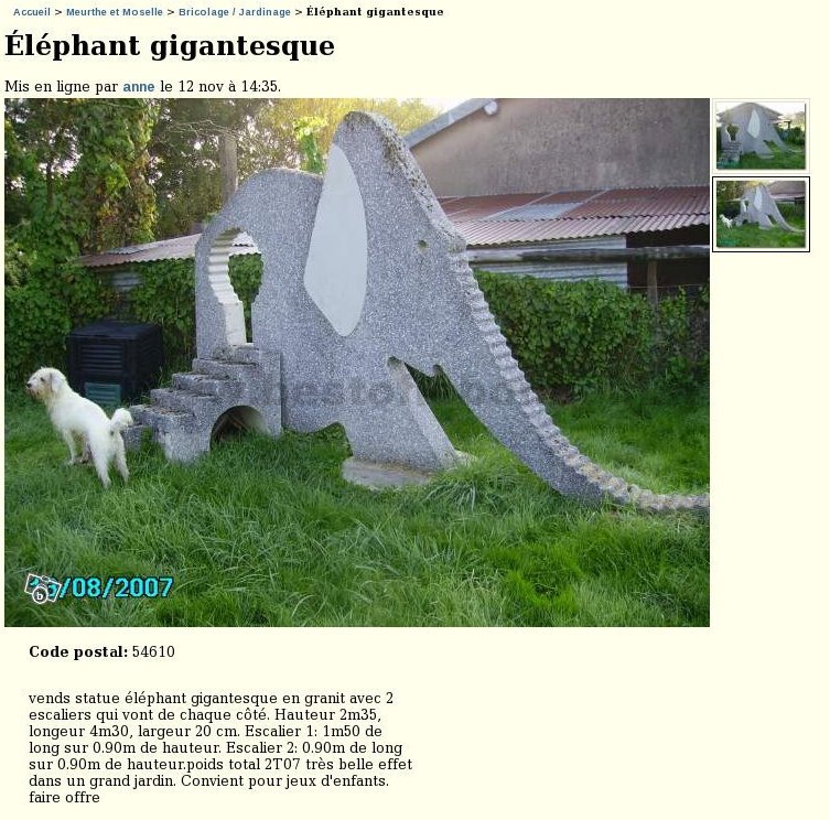 Elephant monumental