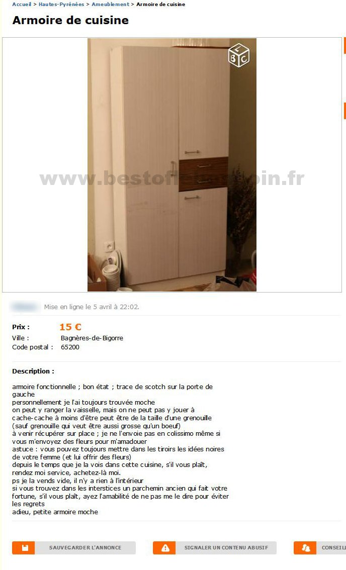 Armoire de Cuisine