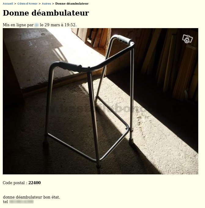 Déambulateur