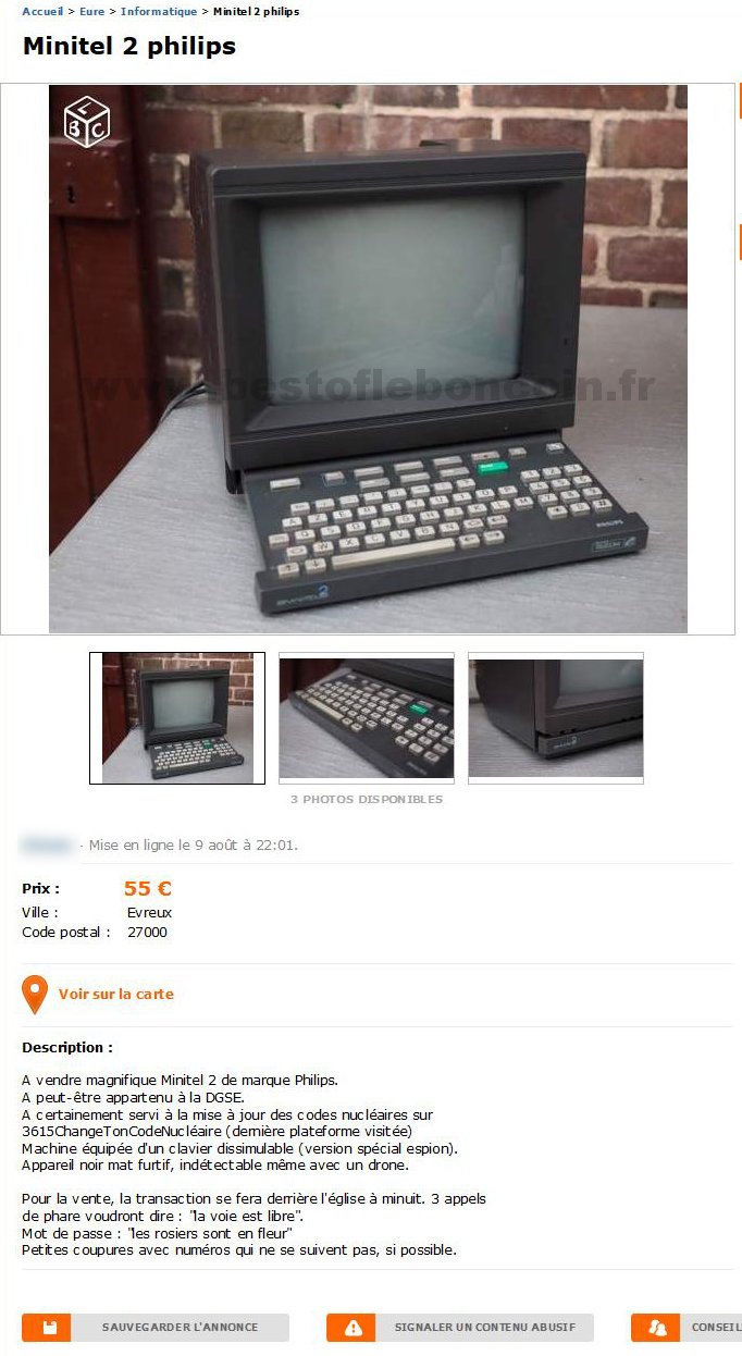 Minitel 2 Philips