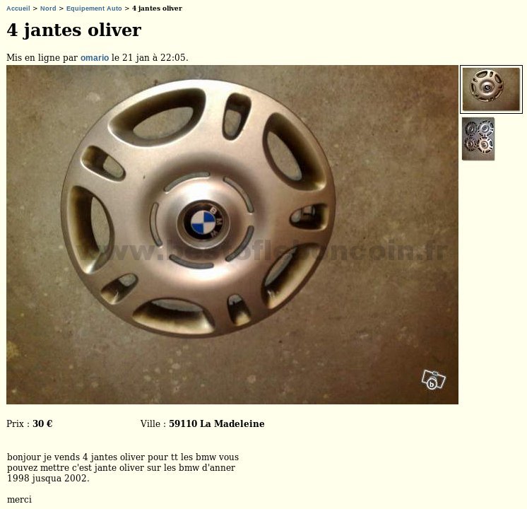 Jantes Oliver