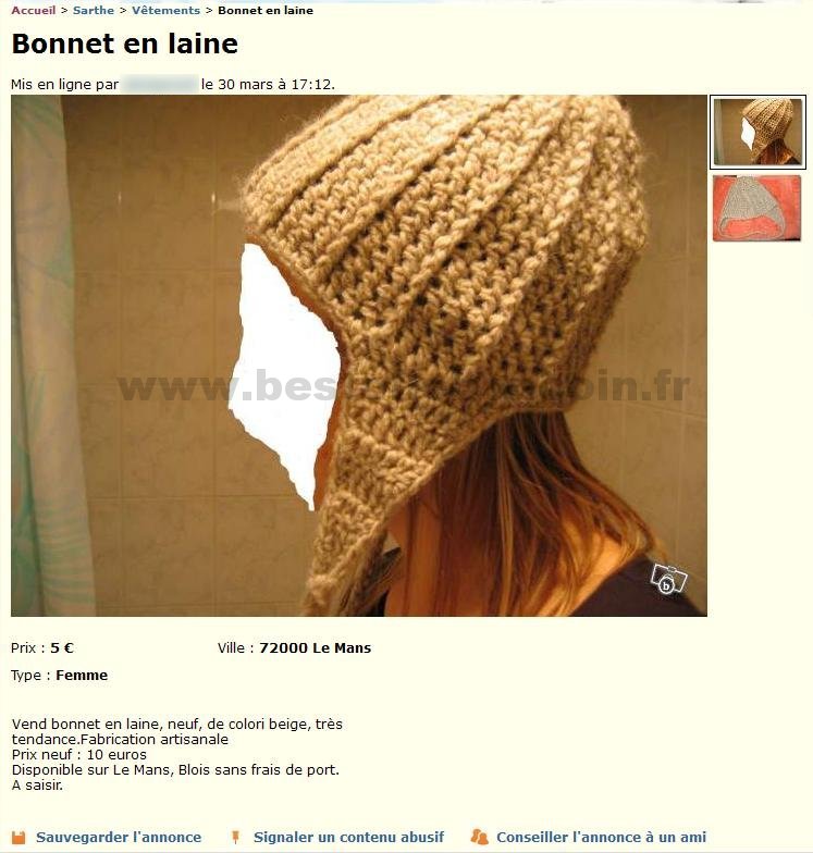 Bonnet en Laine