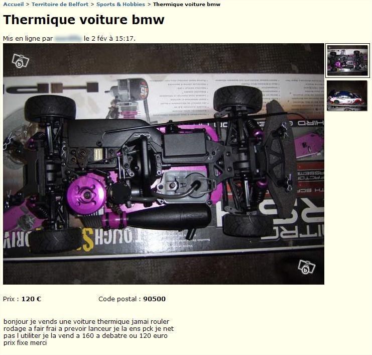 Voiture thermique