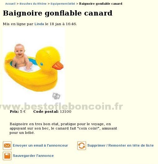 Canard Gonflable