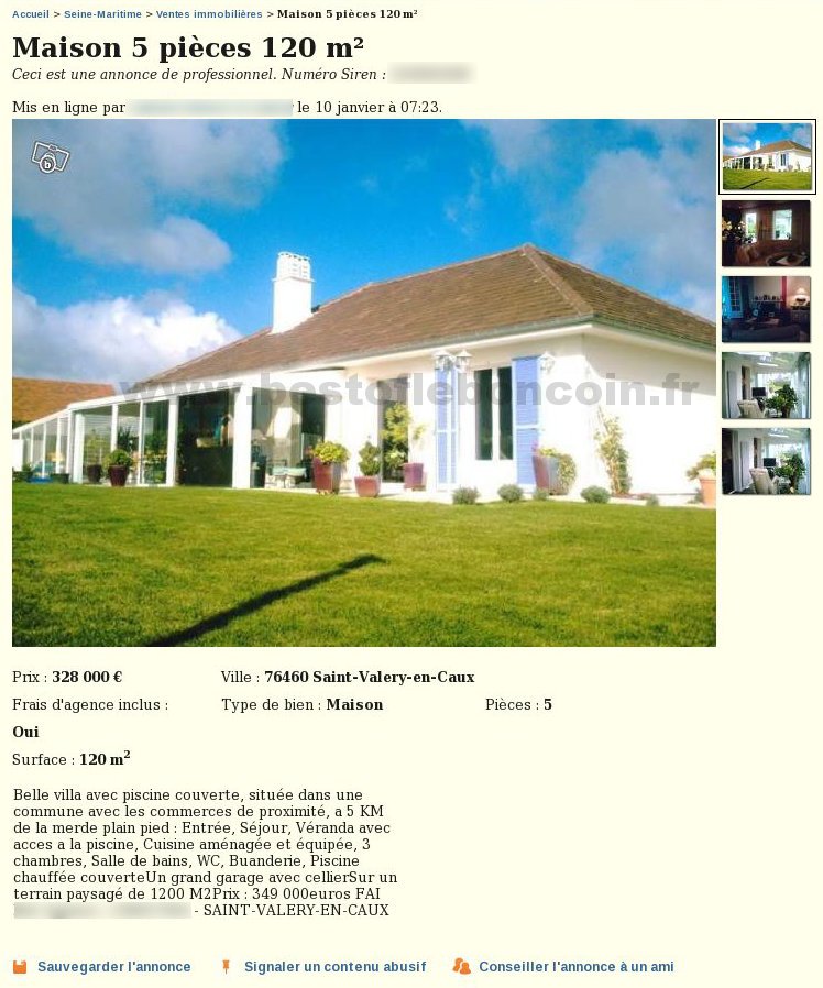 Maison 5 Pièces