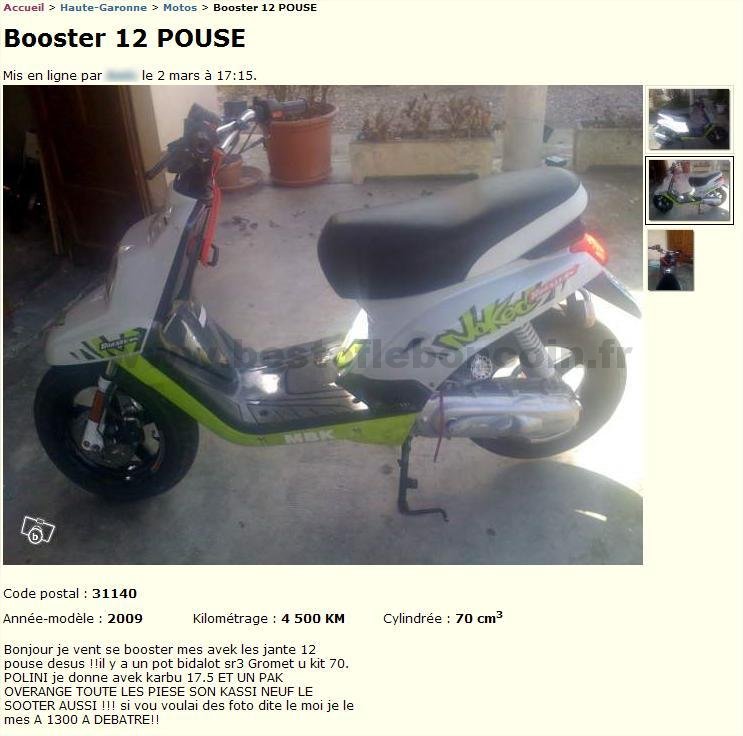 Booster 12 pouse