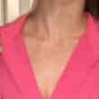 Robe chemisier rose d'été