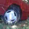 Voiture dans un ravin