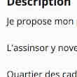 Partement 2 pièces