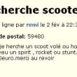 Cherche Scooter (même volé)