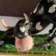 Vache figurine humour