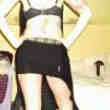 Robe Tablier Laine Dos Nu