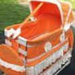 Berceau "Orange et Beige"