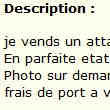 Attache Caisse Parafoudre