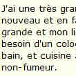 Colocation dans une Chambre
