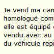 Camaro V6 au Mologuet