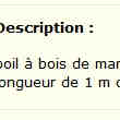 Poil à Bois