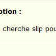 Slip Homme
