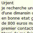 Urjent Caravane