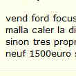Ford Focus Tddi