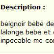 Beignoir bebe9