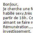 Cherche Femme de Ménage
